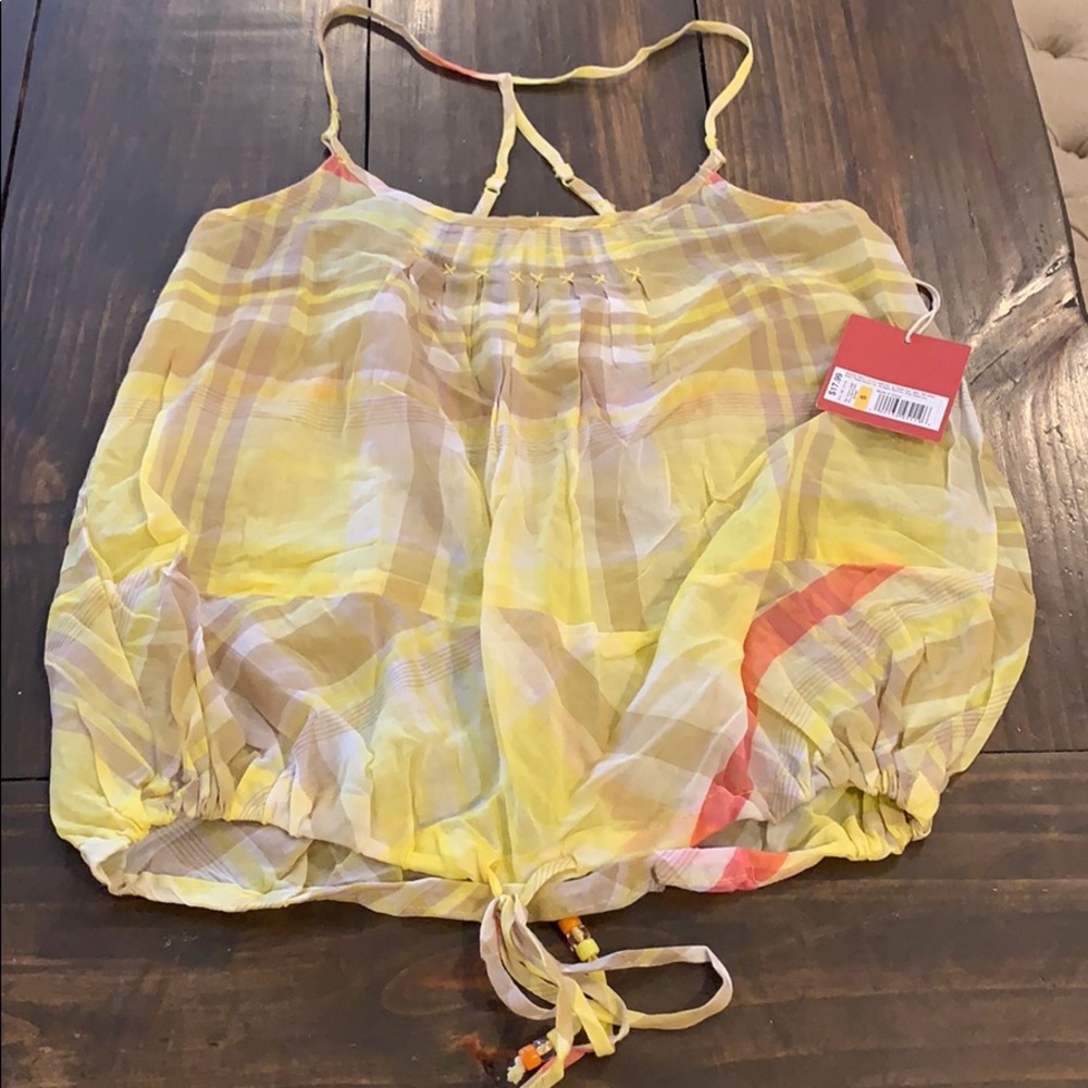 Drawstring waist top from target